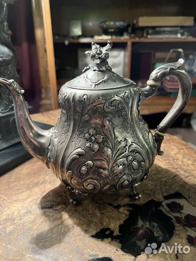 Заварочный чайник серебро Европа Большой