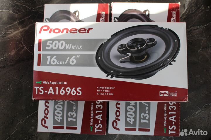 Динамики pioneer 16 см коаксиальные
