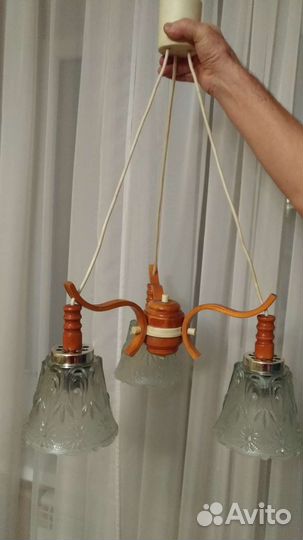 Люстра потолочная бу