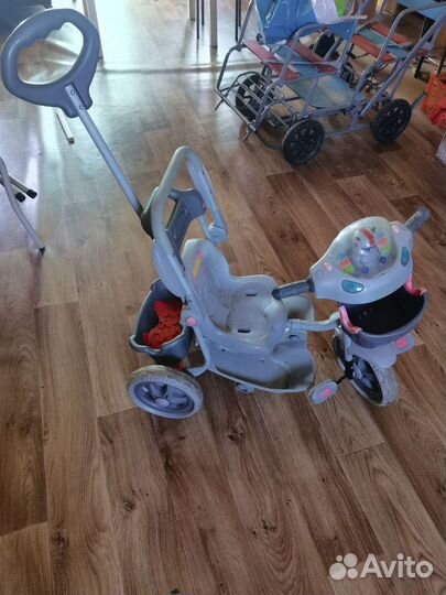 Велосипед Коляска с ручкой