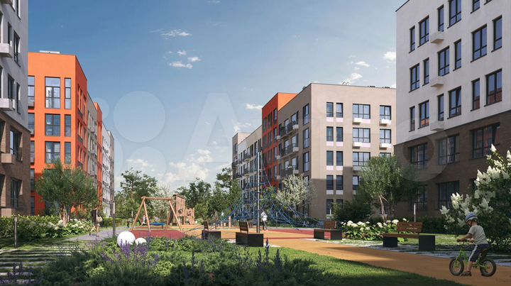 1-к. квартира, 40,1 м², 2/5 эт.