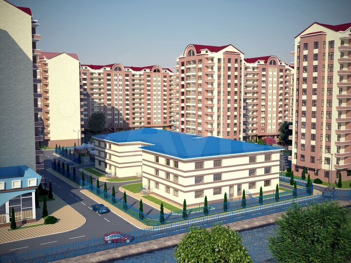 1-к. квартира, 55 м², 2/11 эт.