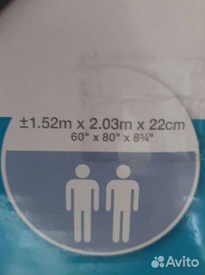 Надувной матрац матрас intex