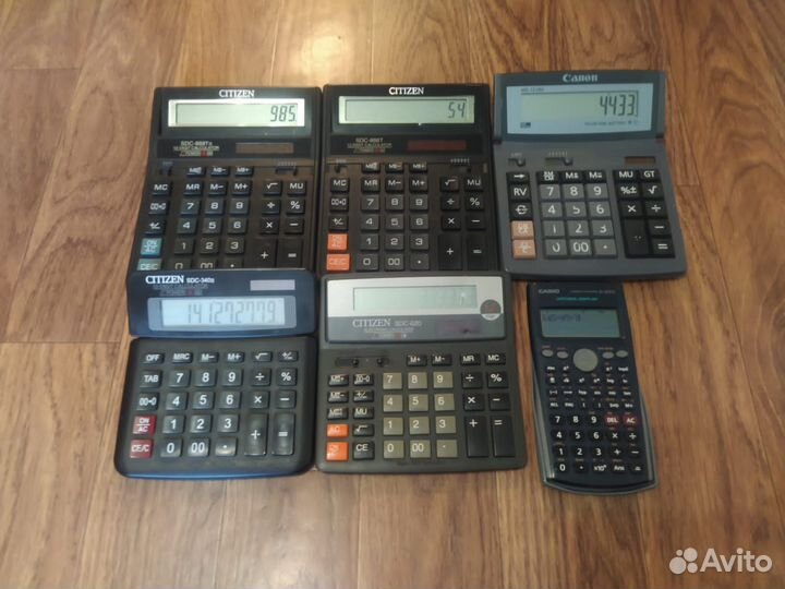 Калькуляторы офисные, инженерный Casio