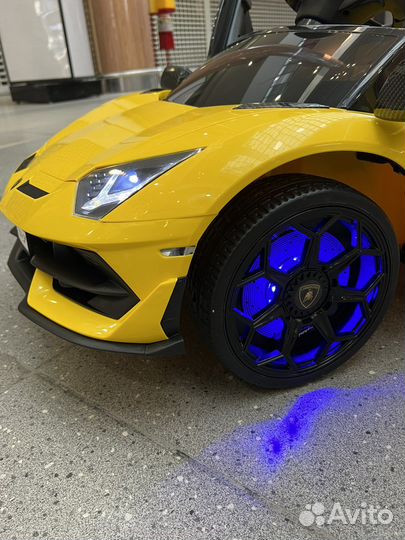 Электромобиль ламборгини авентадор, с пультом