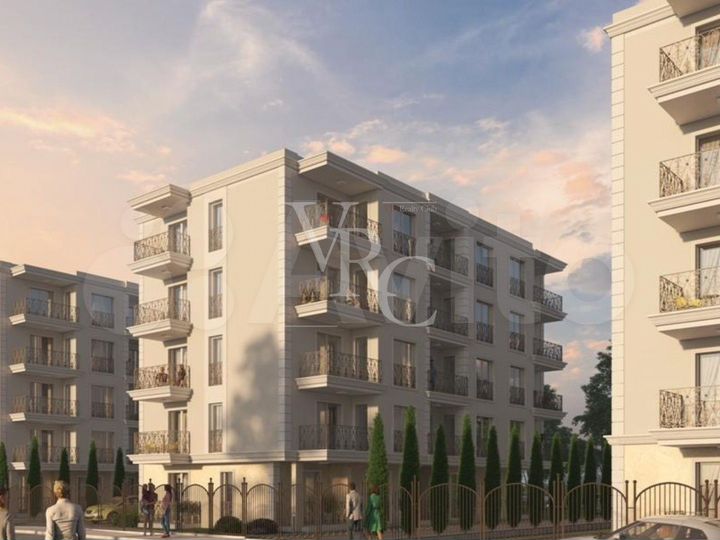 Квартира-студия, 39,6 м² (Болгария)