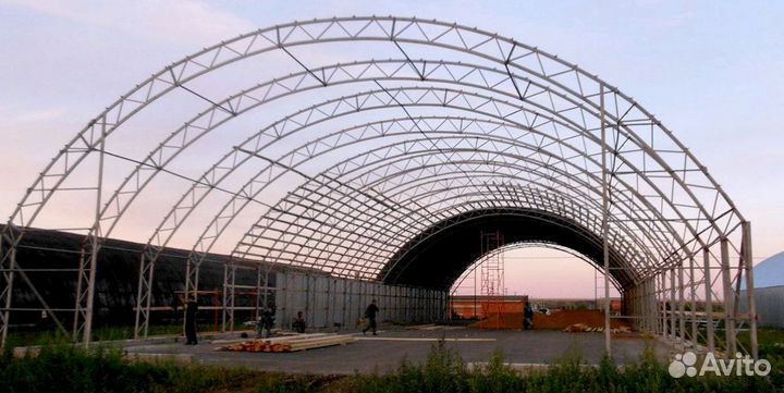 Ангар металлический