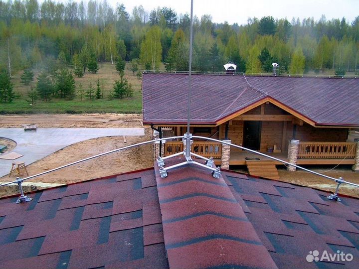 Монтаж молниезащиты и заземления