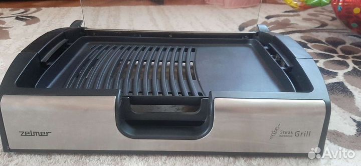 Электро гриль новый