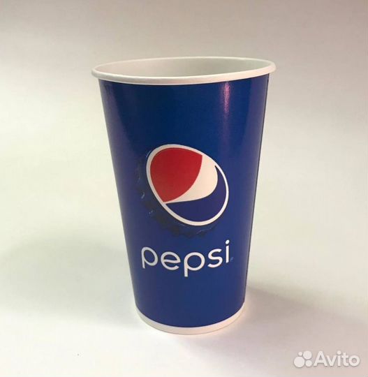 Стакан бумажный 300мл для попкорна напитков