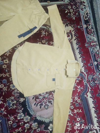 Костюм тонкий вельвет