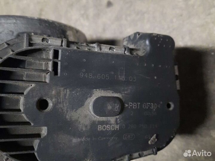 Дроссельная заслонка Porsche cayenne 955 4.5