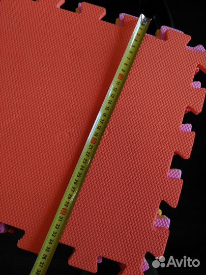 Детский Мягкий пол Разноцветный Коврик Пазл