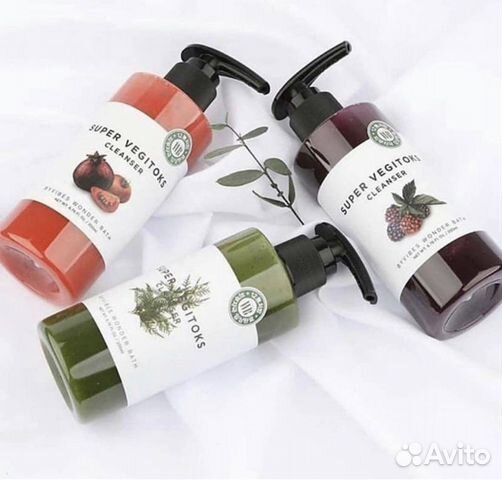 Детокс пенка Super Vegitoks Cleanser