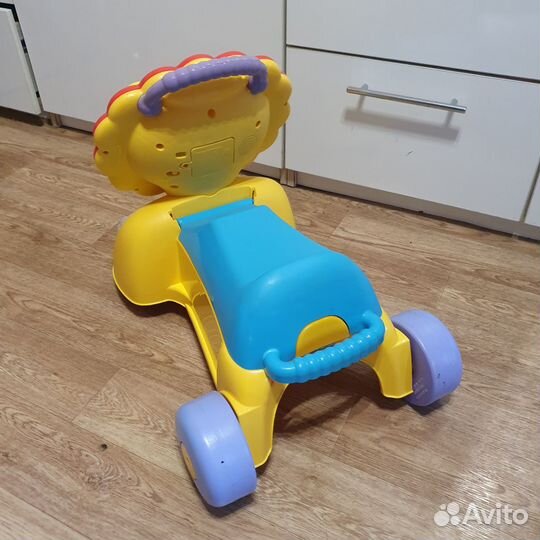 Fisher price Каталки слоник и лев