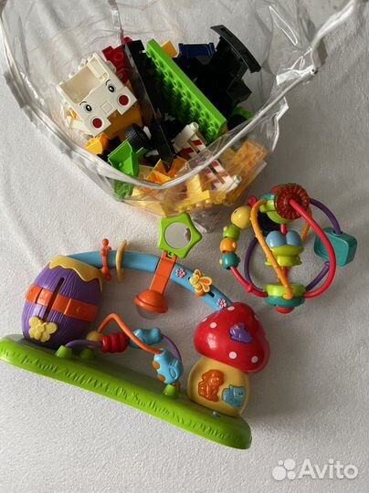 Игрушки для детей до года пакетом