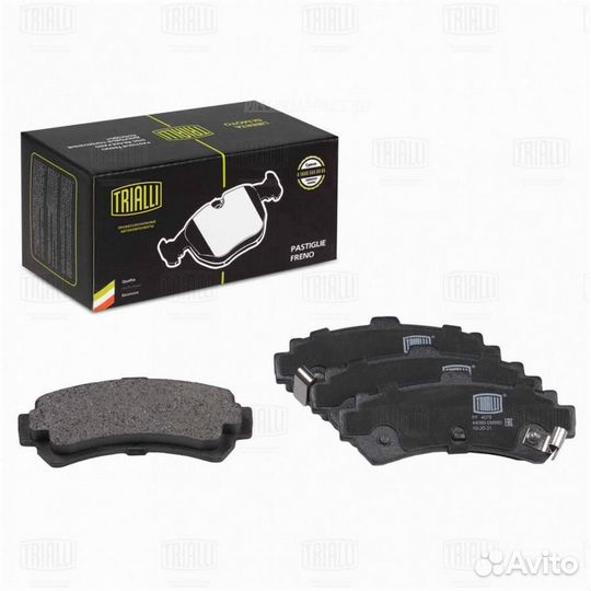 Trialli PF 4079 Колодки торм. для а/м Nissan Almera N15 (95) диск. зад. зад прав/лев