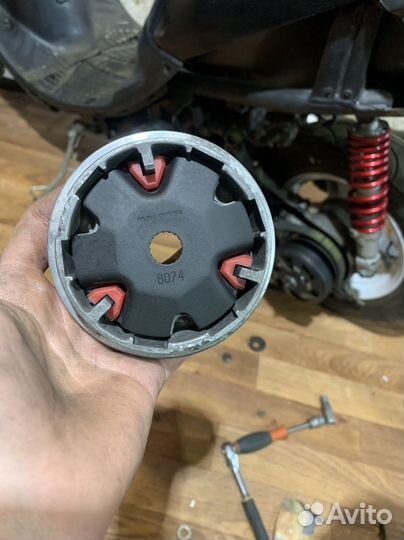 Вариатор,сцепление,колокол,шайба