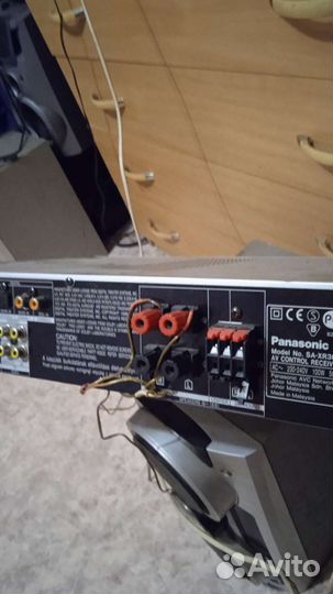 Ресивер звука Панасоник av control recever sa-xr30