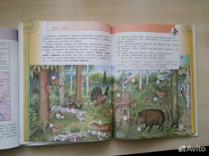 Учебник Окружающий мир.4 класс.Саплина. в 2х ч