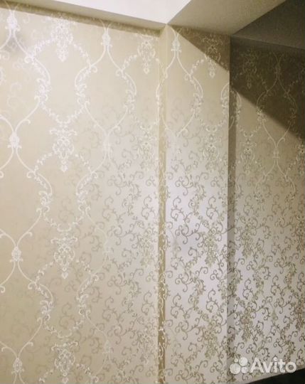 Поклейка обоев