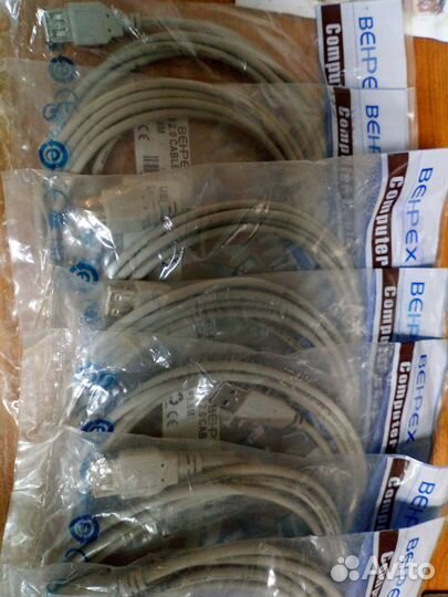 Удлинитель (соединитель) behpex USB 2.0