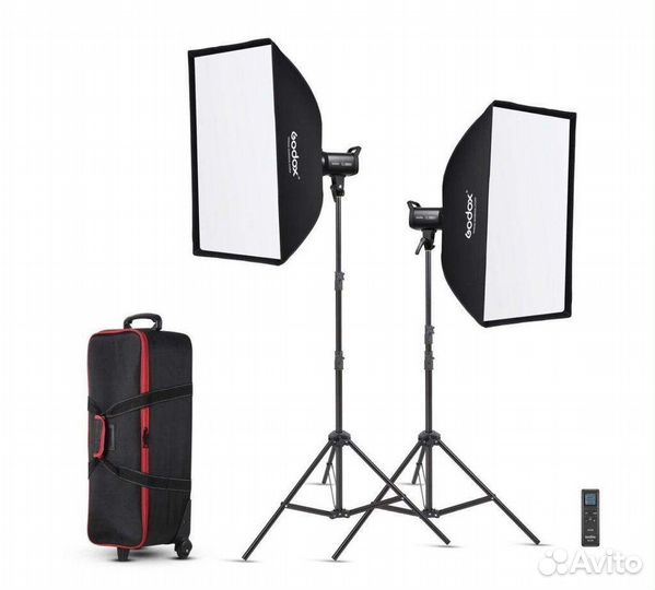Комплект студийного оборудования Godox SL100Bi-K2