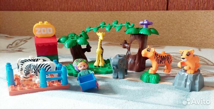 Lego duplo зоопарк оригинал