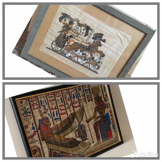 Папирус в раме