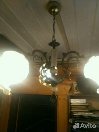 Люстра бронзовая Югославия из СССР