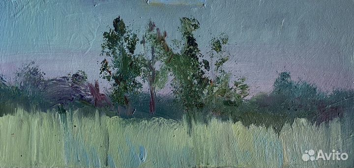 Картина маслом пейзаж