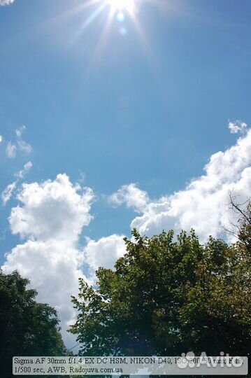 Объектив Sigma AF 30mm f/1.4 EX DC HSM