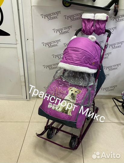 Санки коляска Ника Наши детки 5-1