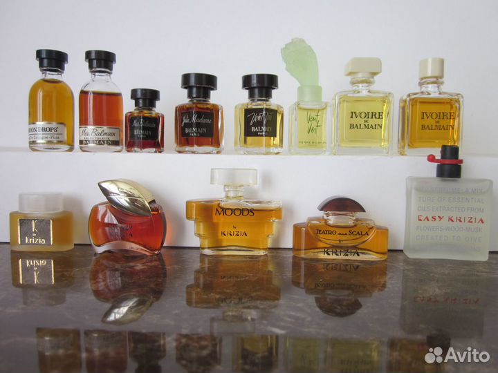 Шедевры парфюмерии в миниатюрах