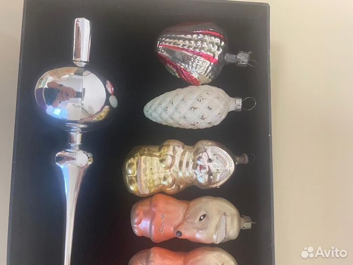 Елочные игрушки СССР