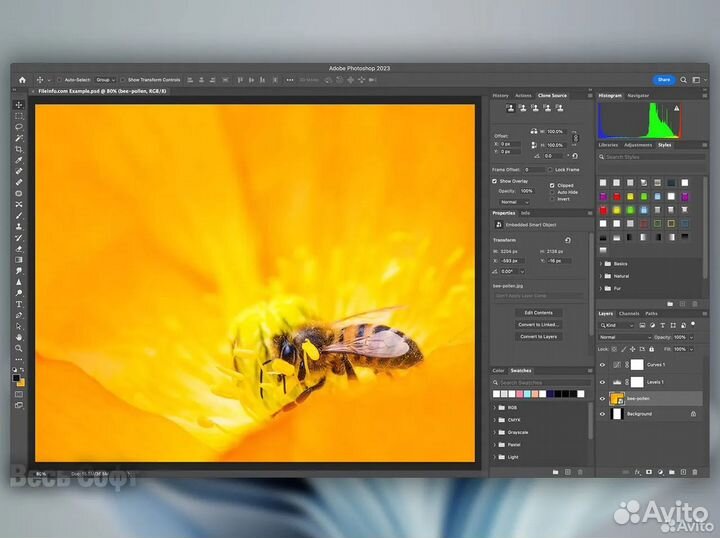 Adobe Photoshop 2024-2019 / Бессрочно Win+MacOS