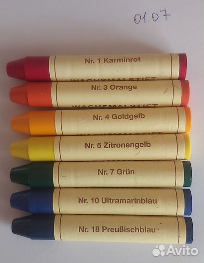 Восковые мелки Stockmar