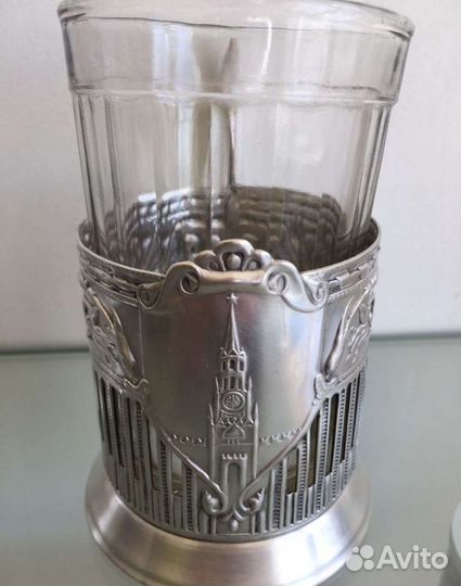 Подстаканник Спасская башня, Кольчугино