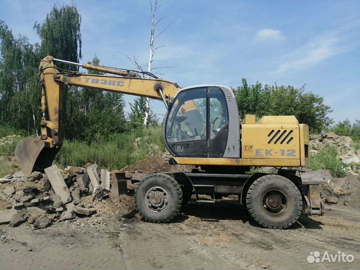 Услуги экскаватора твэкс ек - 12