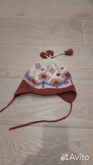 Шапка теплая для девочки