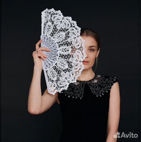 Кружевной веер