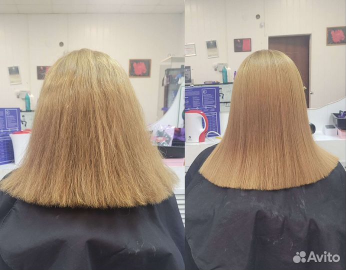 Кератиновое выпремление,Ботокс,Холодный ботокс