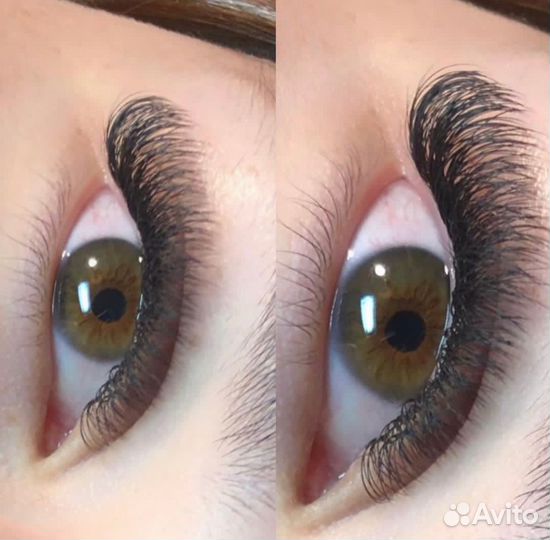 Наращивание ресниц на дому