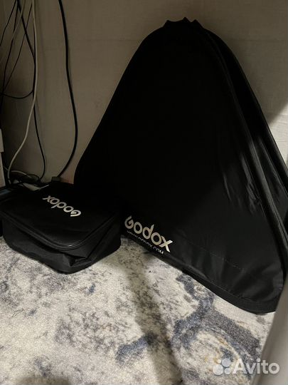 Софтбокс Godox sggv8080 (с сотами и адаптером S2)