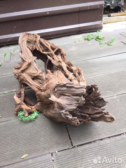 Аквариумные декор дерево специалное отмоченое