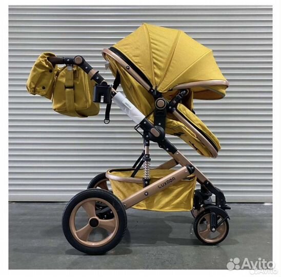 Коляска 3 в 1 Люксмам 518, новая