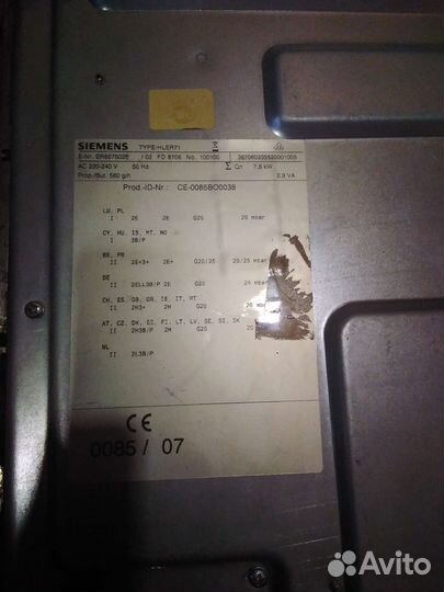 Газовая варочная панель Siemens 2 штуки