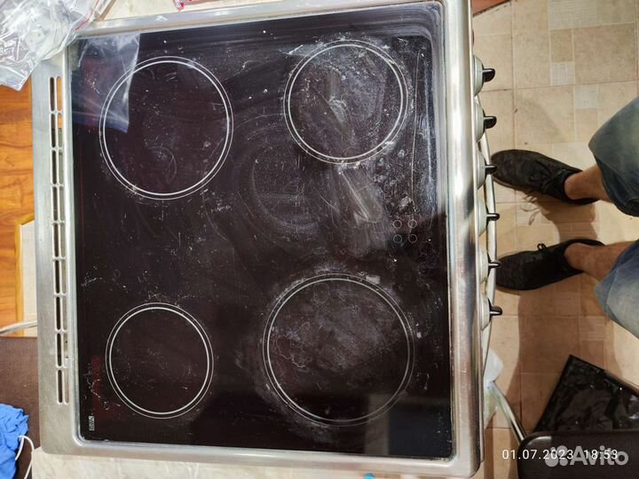 Плита электрическая бу Ardo C 60E EF inox