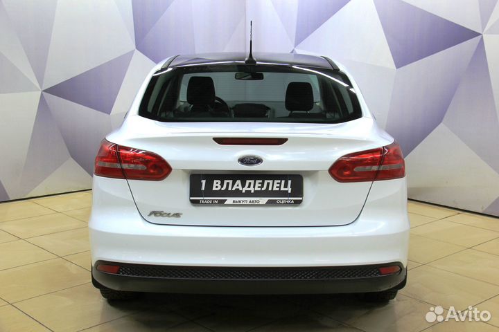 Ford Focus 1.6 МТ, 2017, 184 325 км