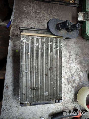 Радиатор печки отопителя Passat b3